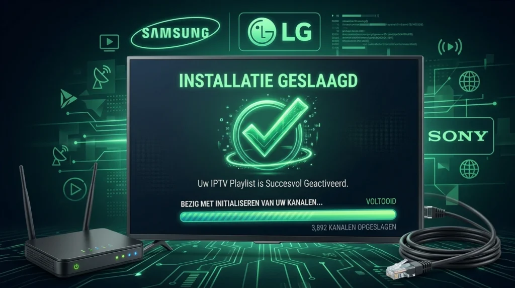 IPTV op Smart TV Installeren (2026)